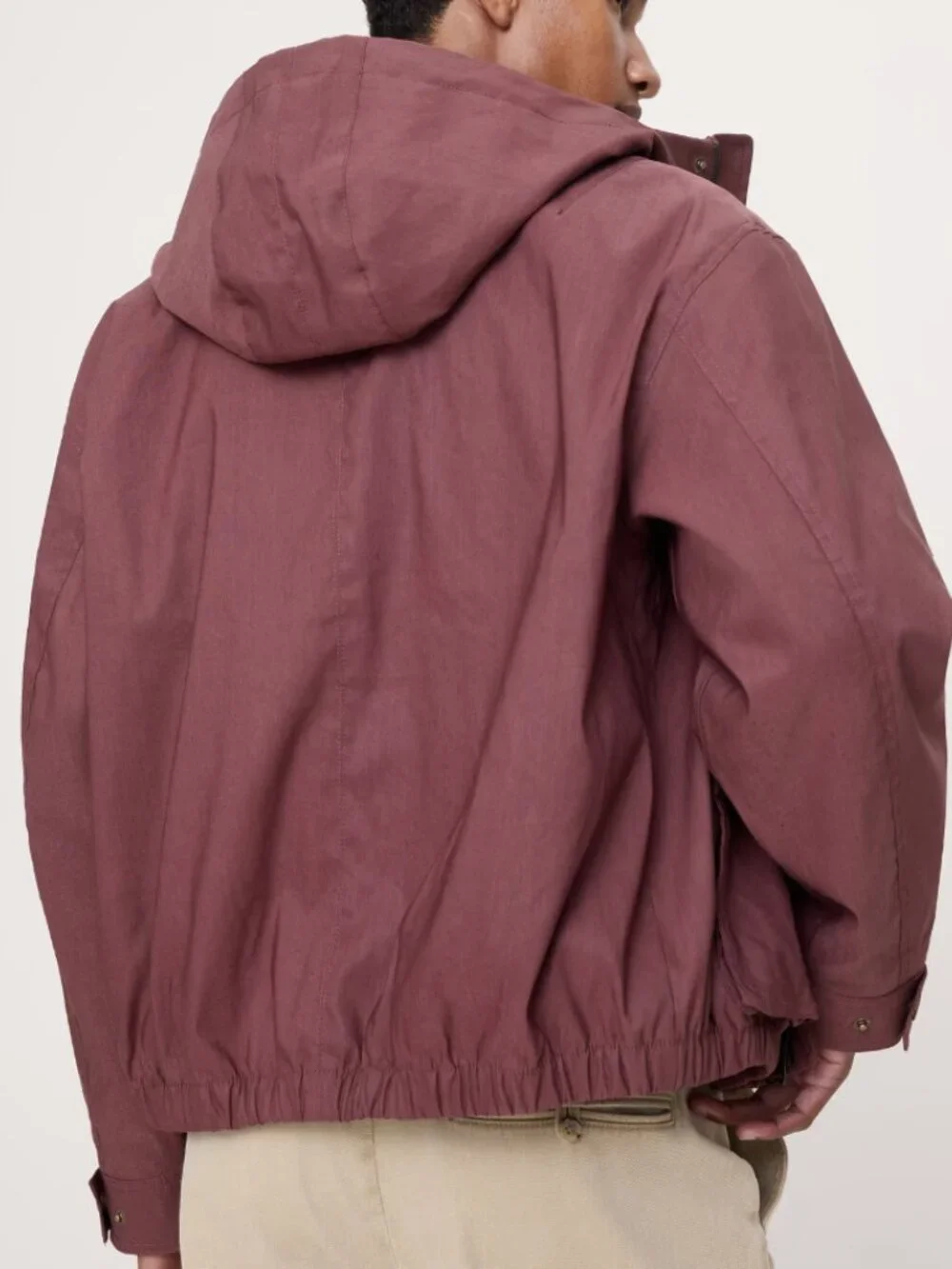 Banana Republic Hemp-Blend Hooded Field Jacket